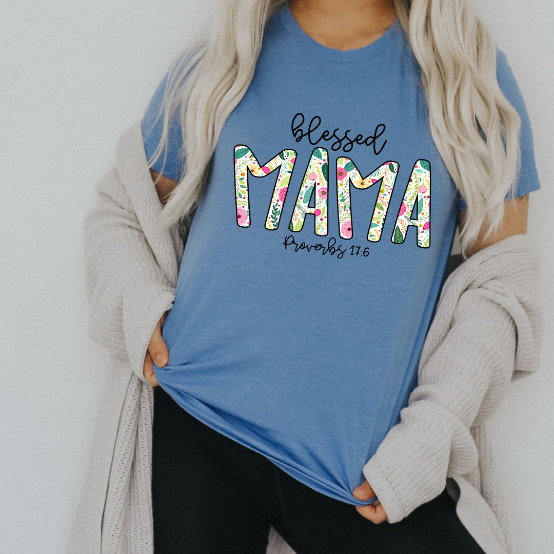 Blessed Mama DTF Print