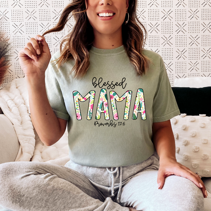 Blessed Mama DTF Print