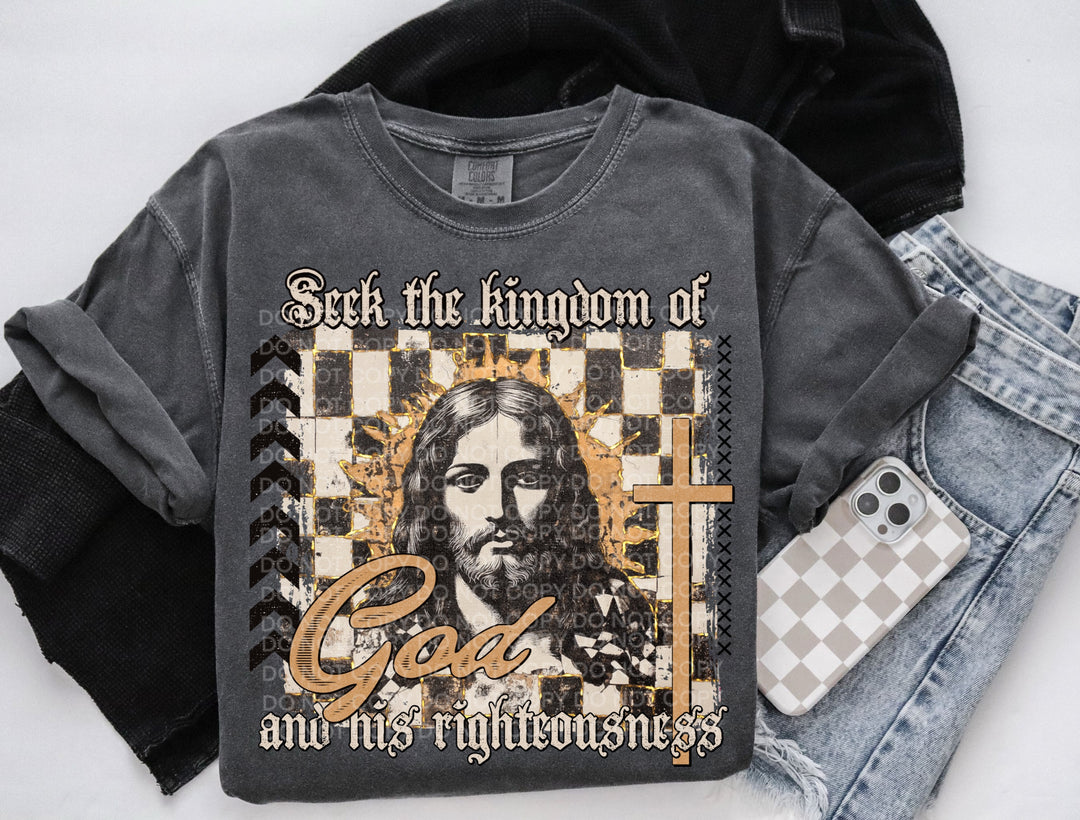 Seek The Kingdom DTF Print