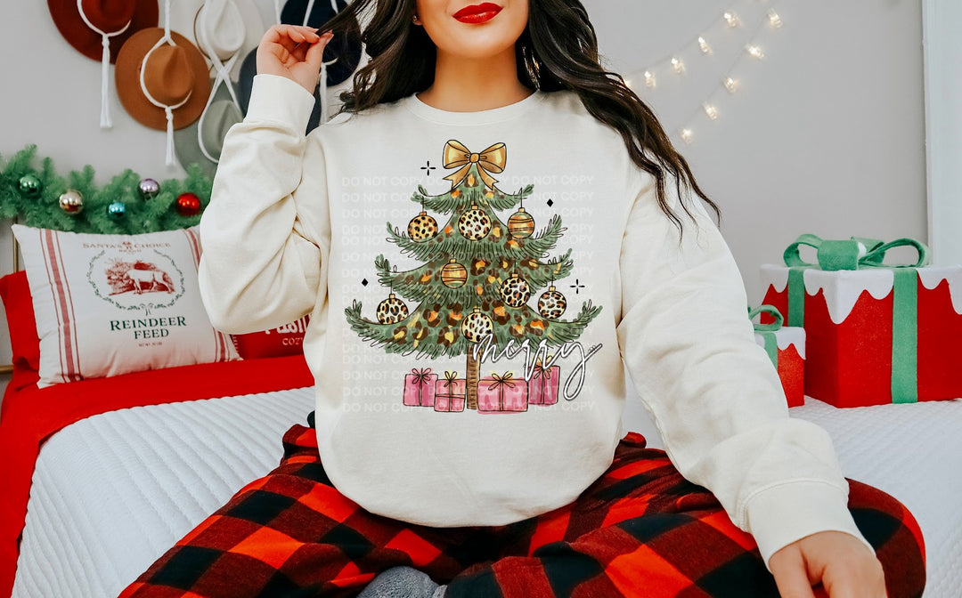 Merry Santa DTF Print