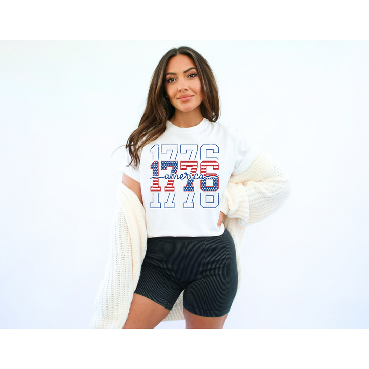 1776 America DTF Print