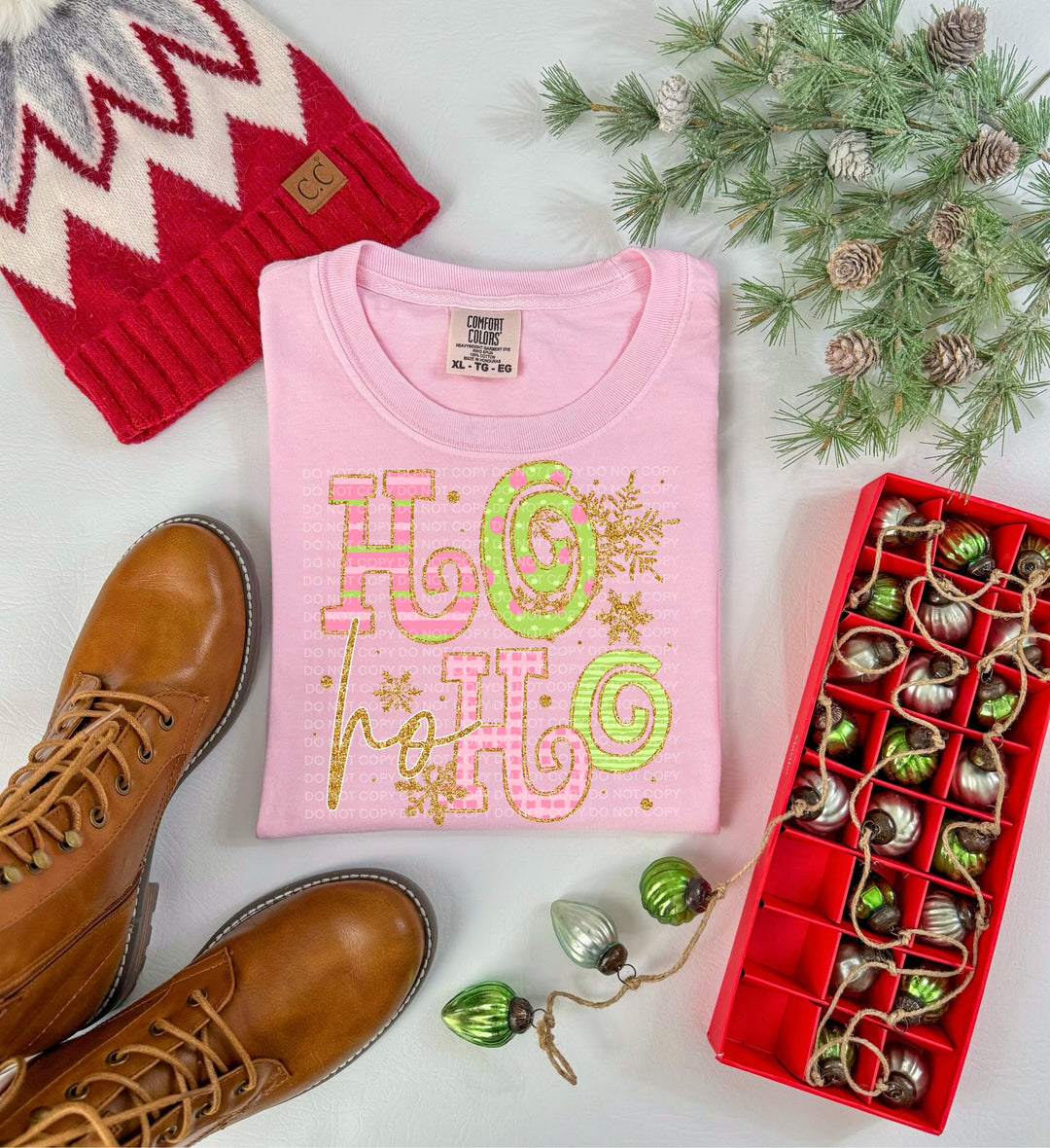 Hohoho DTF Print