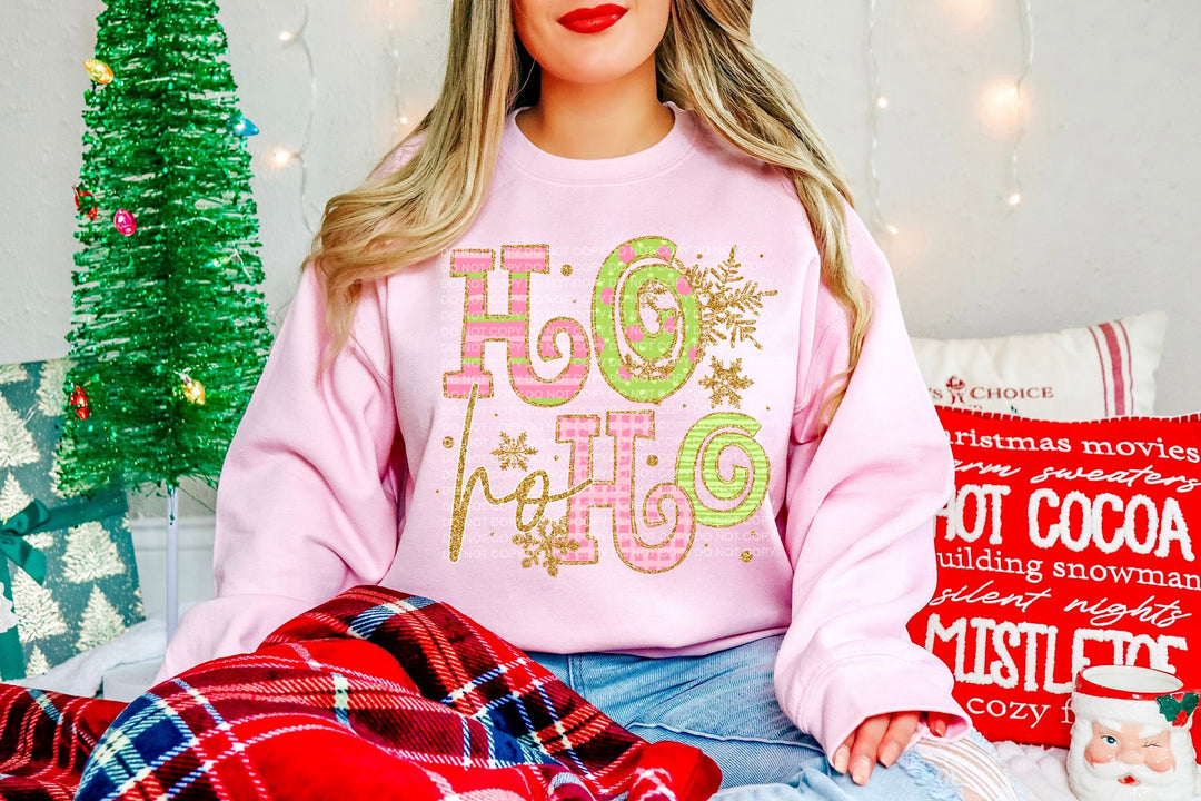 Hohoho DTF Print