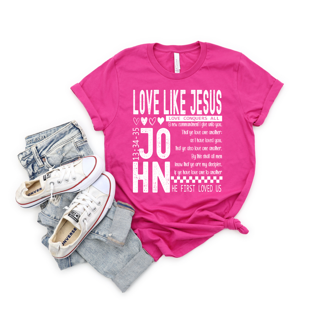 Love Like Jesus John 13:34-35 DTF Print