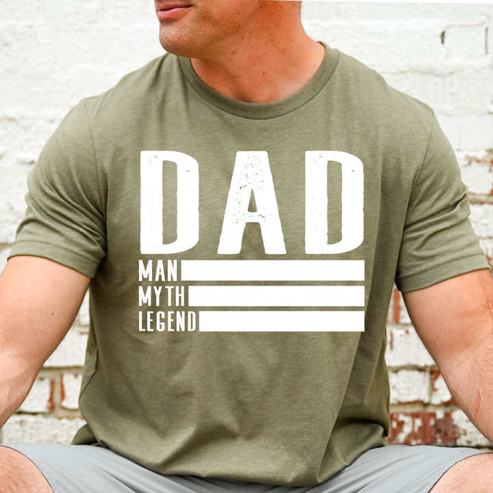 Dad Man Myth Legend DTF Print