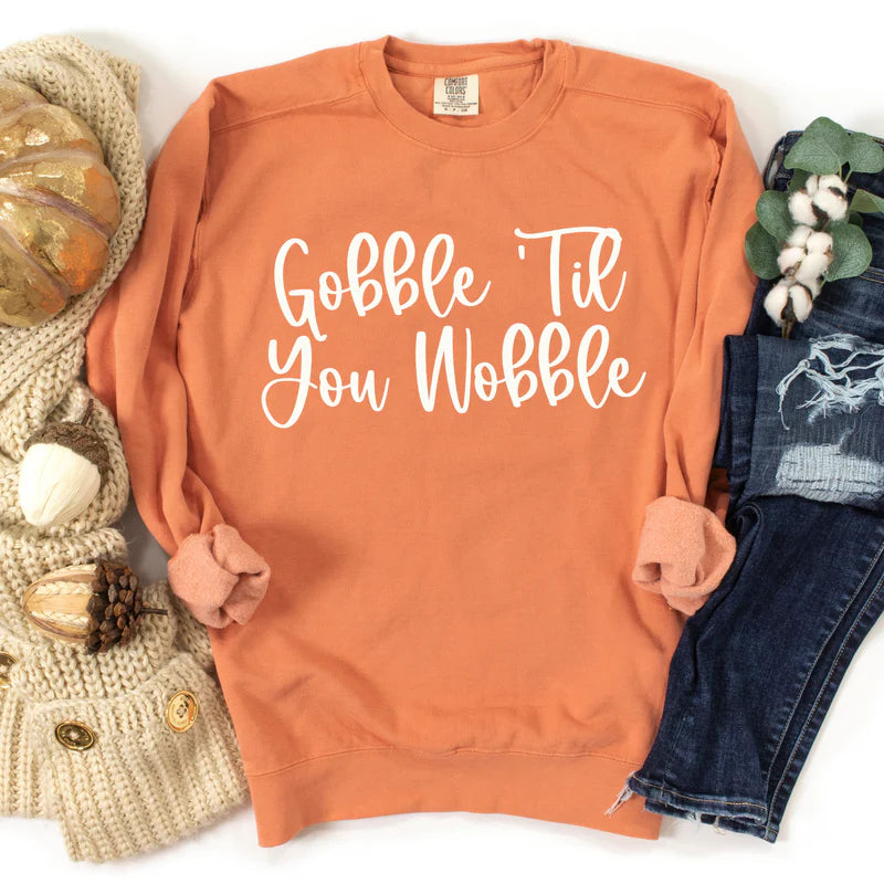 Gobble Till You Wobble DTF Print