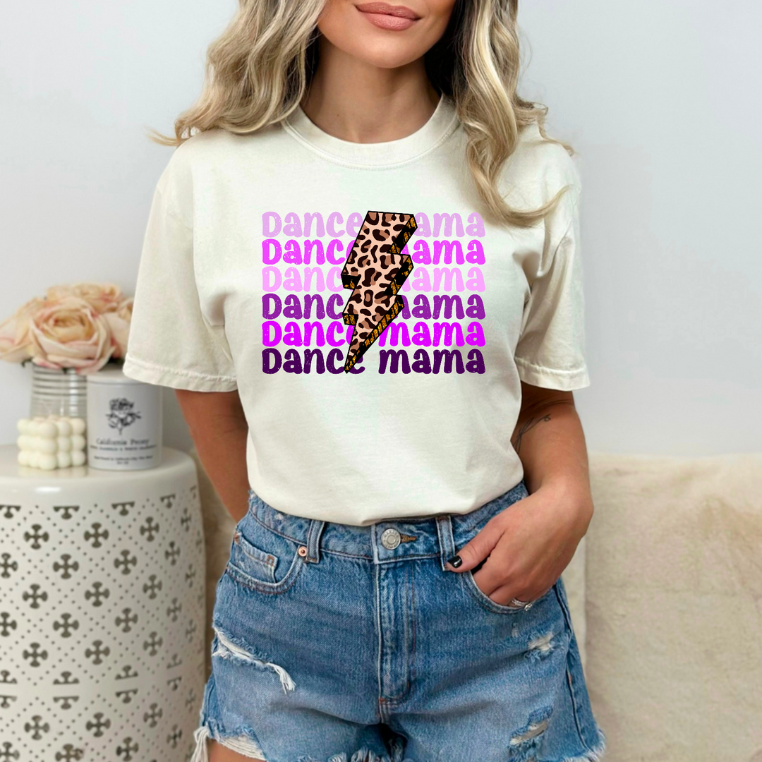 Dance Mama Lightening Bolt DTF Print