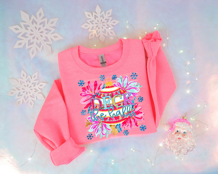 Deck The Halls DTF Print