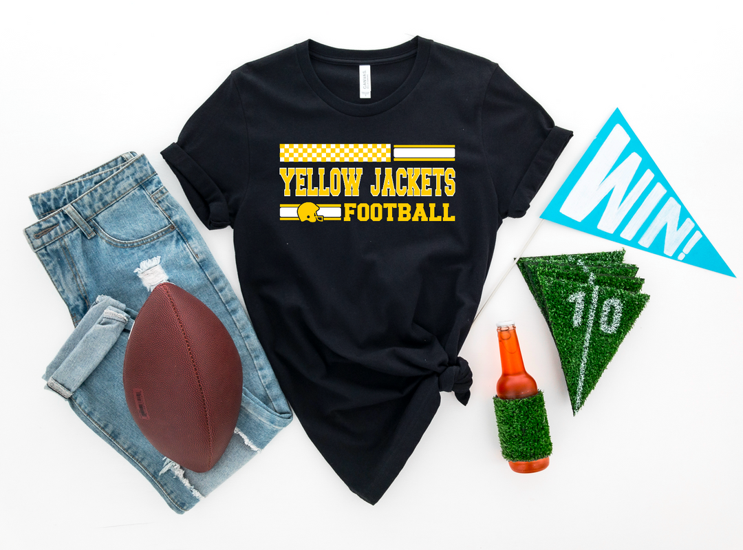 Yellow Jackets (Football) DTF Print