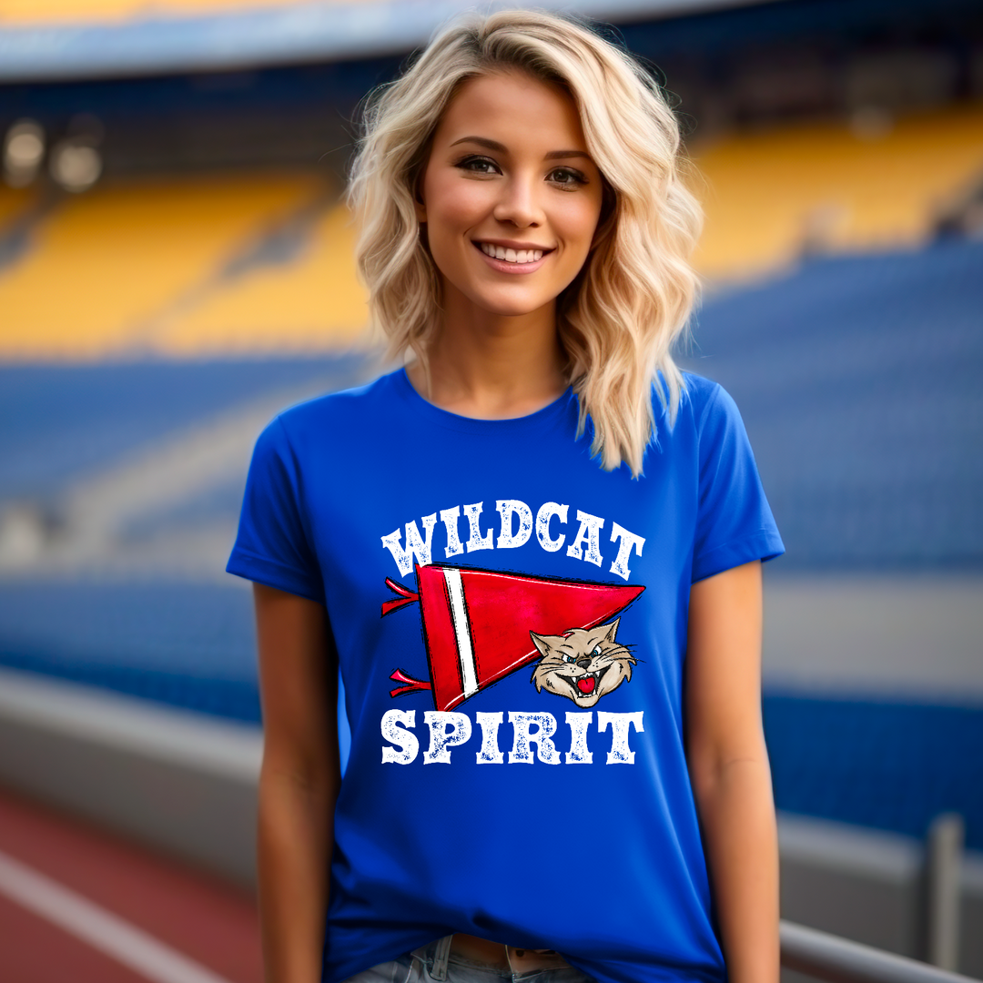 Wildcat Spirit (Flag) DTF Print