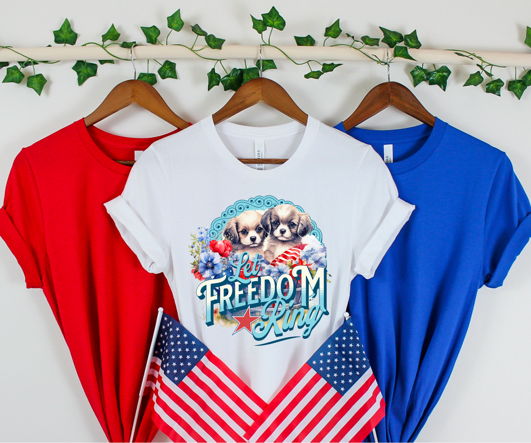 Let Freedom Ring DTF Print