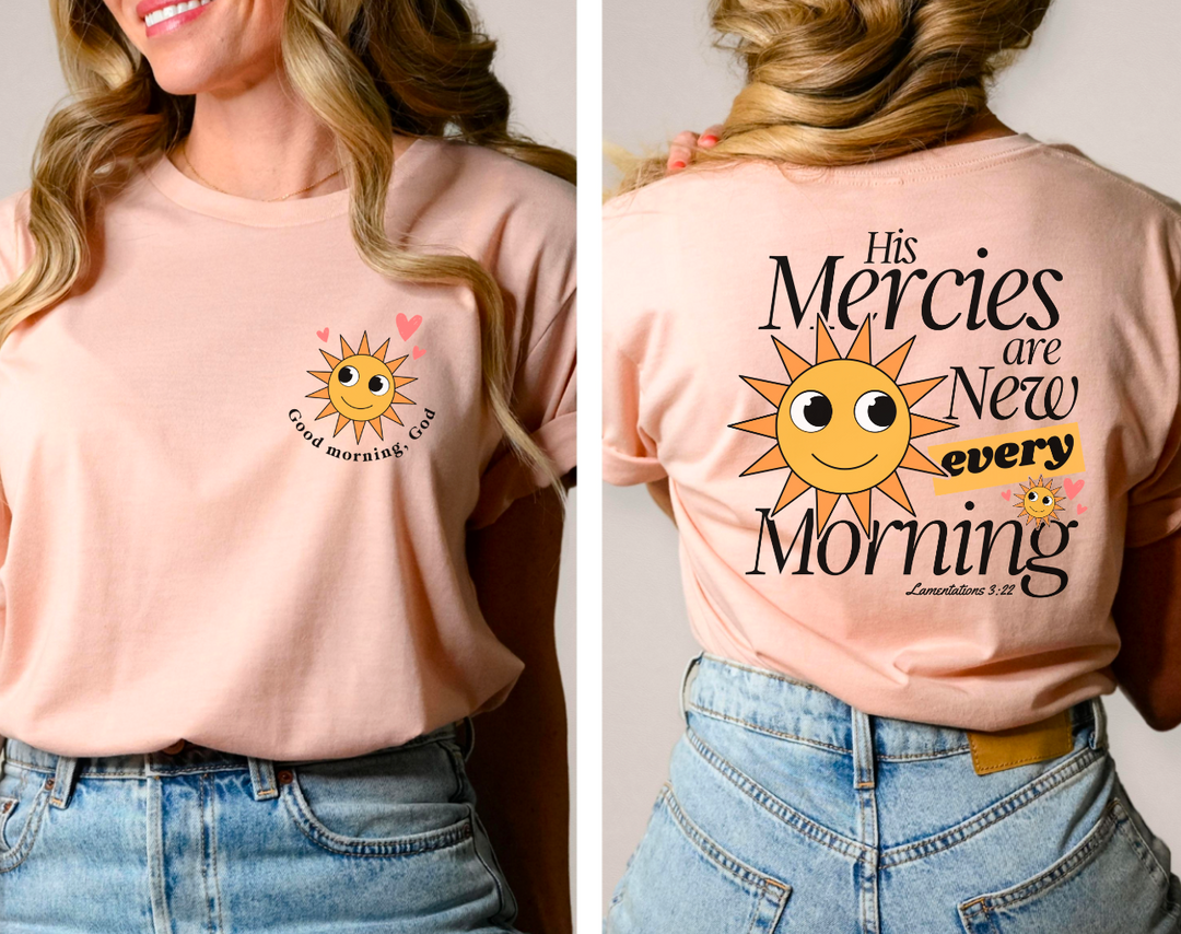 His Mercies Are New Every Morning DTF Print