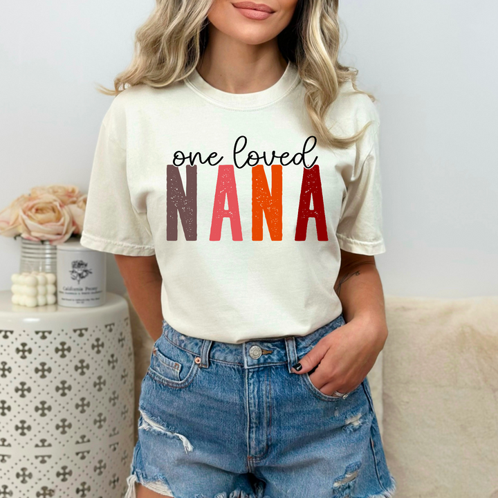 One Loved Nana DTF Print