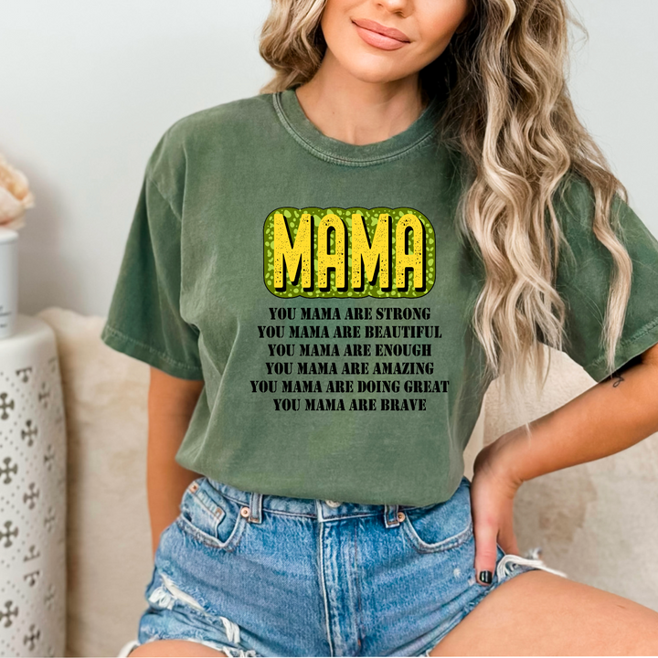 Mama You Are Strong DTF Print