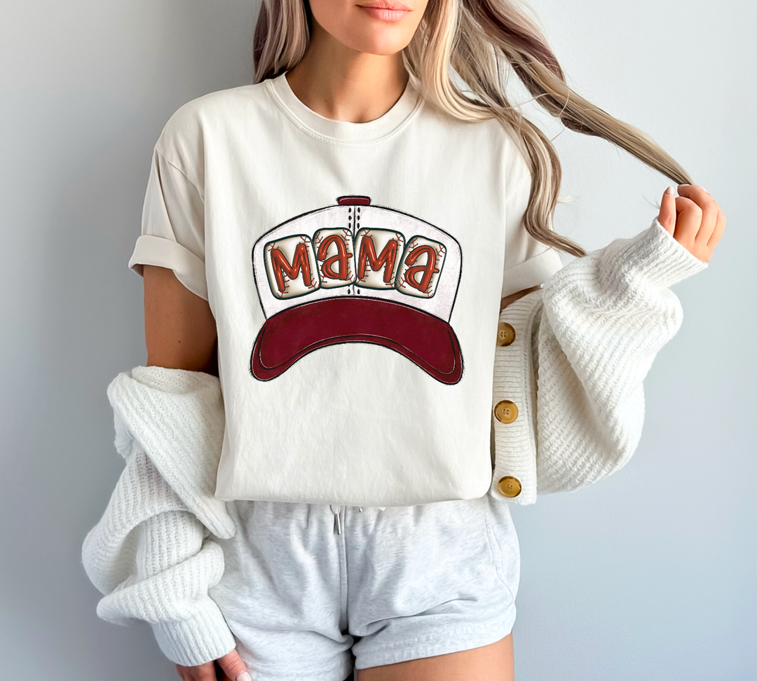 Mama Baseball Hat DTF Print