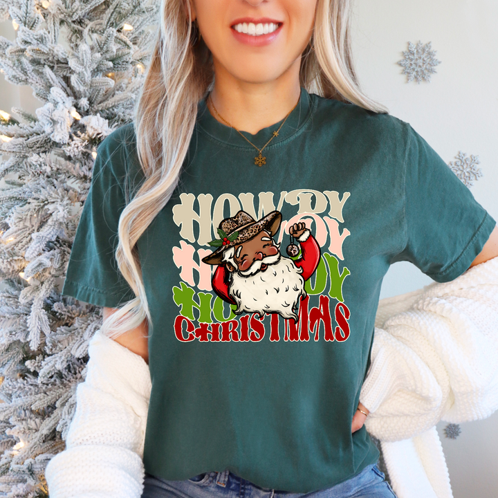 Howdy Christmas DTF Print