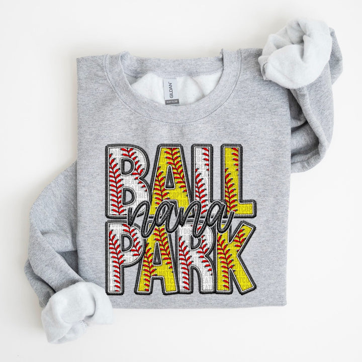 Ball Park Names DTF Print