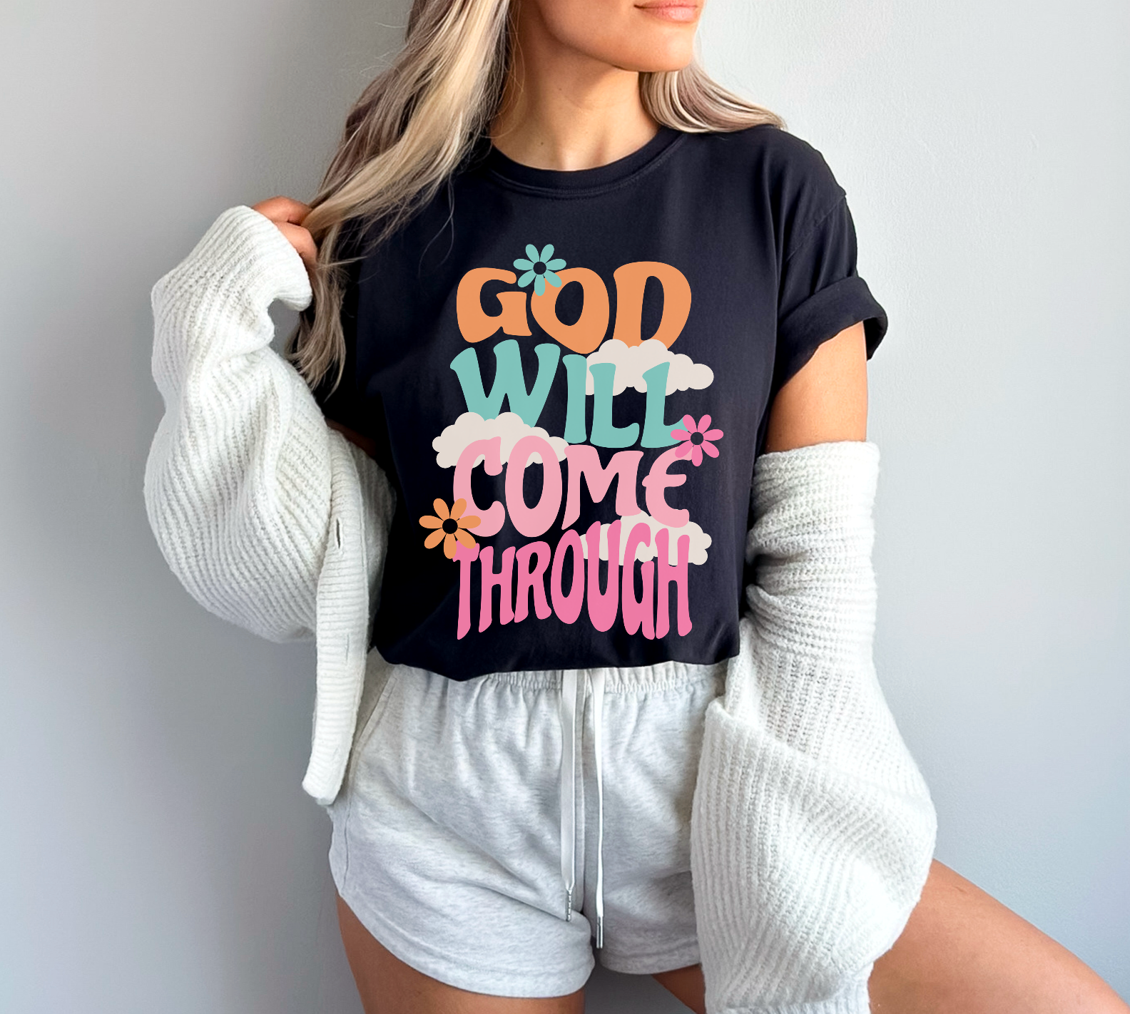 God Will Come Through DTF Print