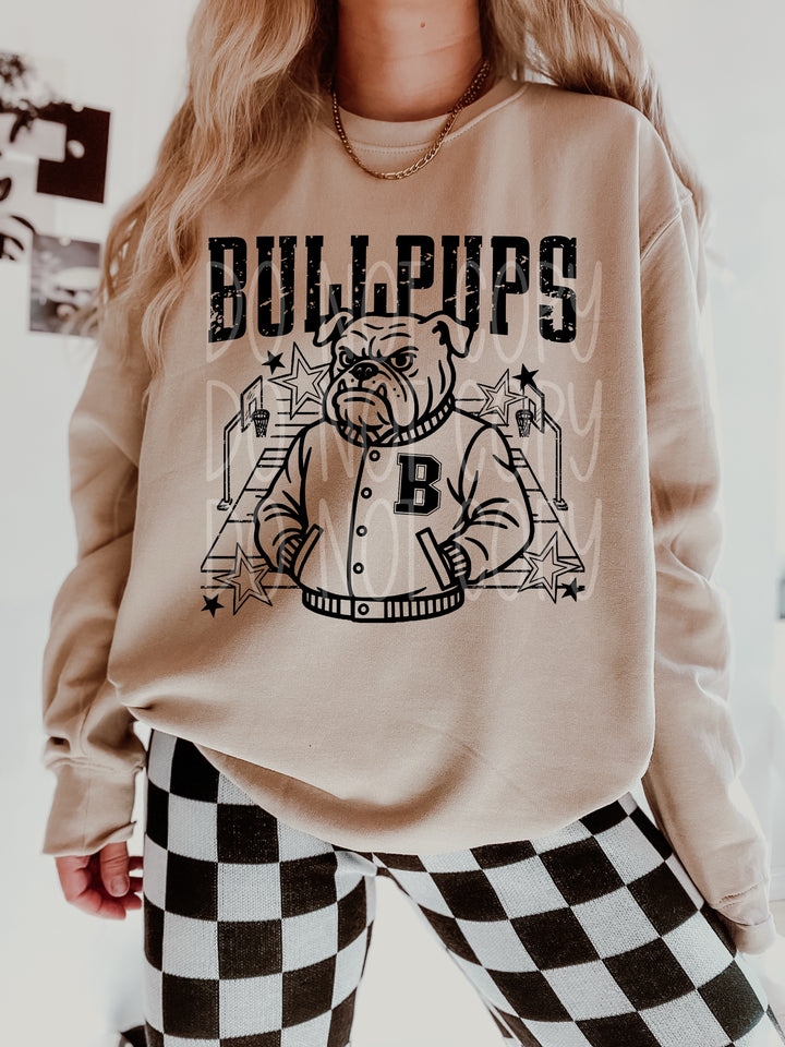 Basketball Letterman Mascots DTF Print