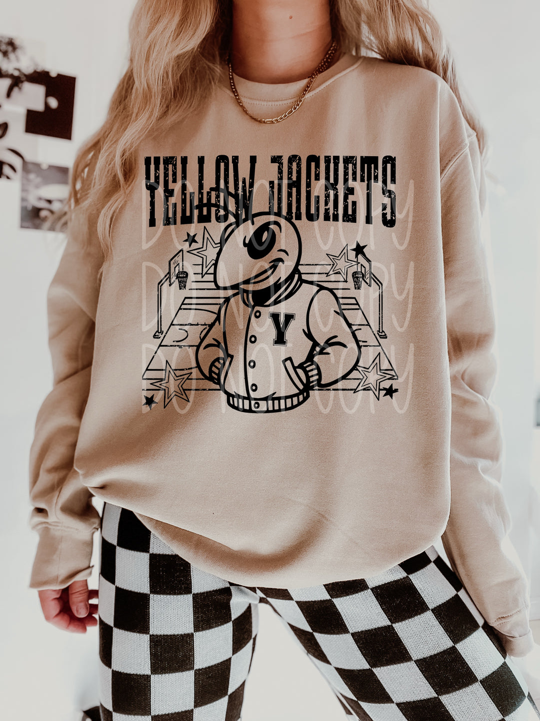 Basketball Letterman Mascots DTF Print