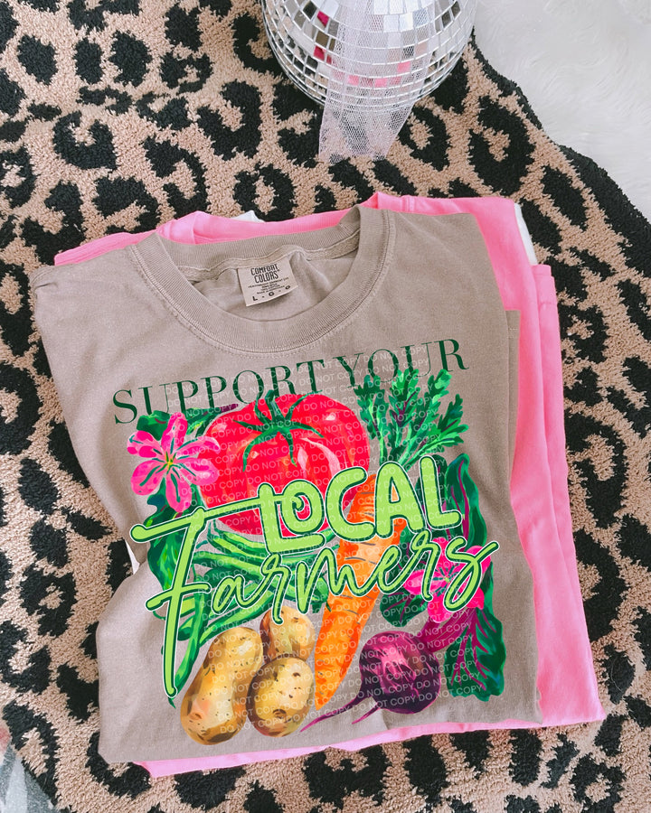 Support Your Local Farmers DTF Print