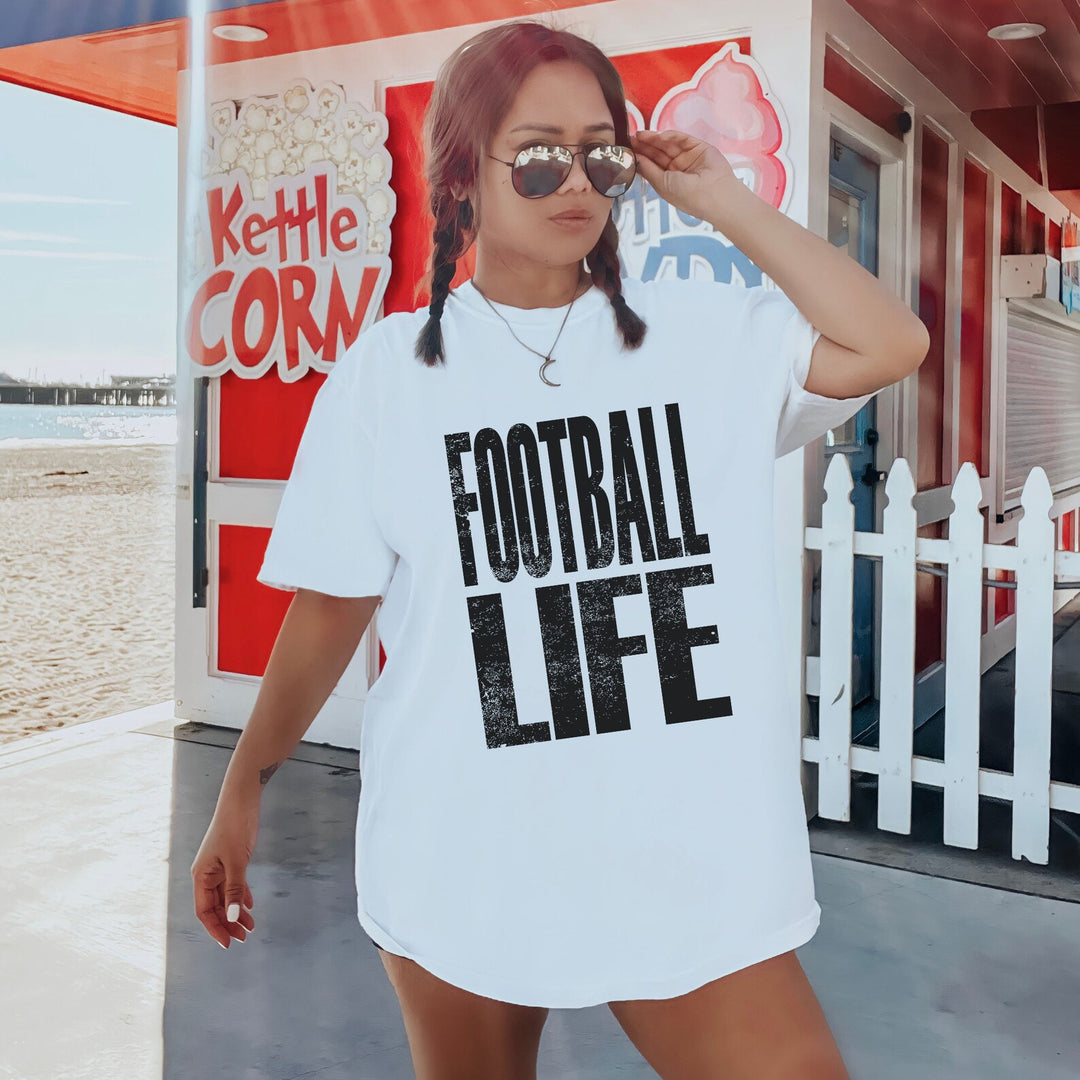 Football Life Screen Print U8