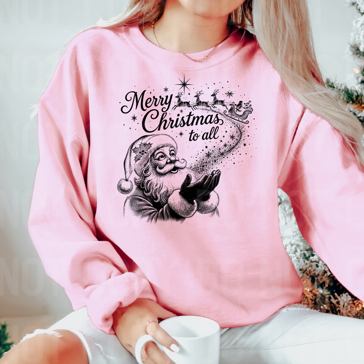 Santa Wishes DTF Print