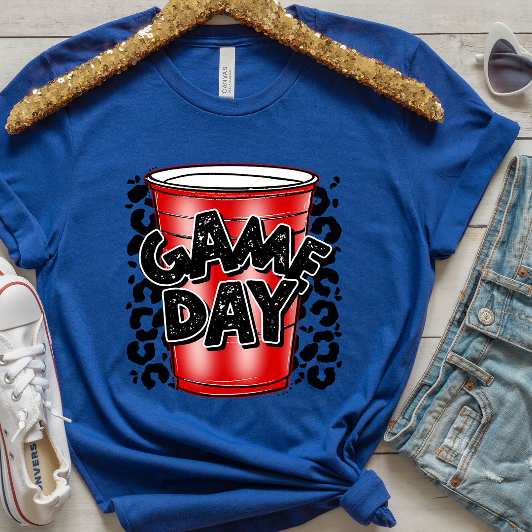 Game Day Leopard DTF Print