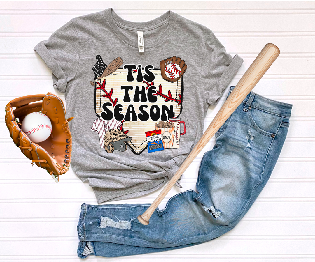 Tis The Season Home Plate DTF Print