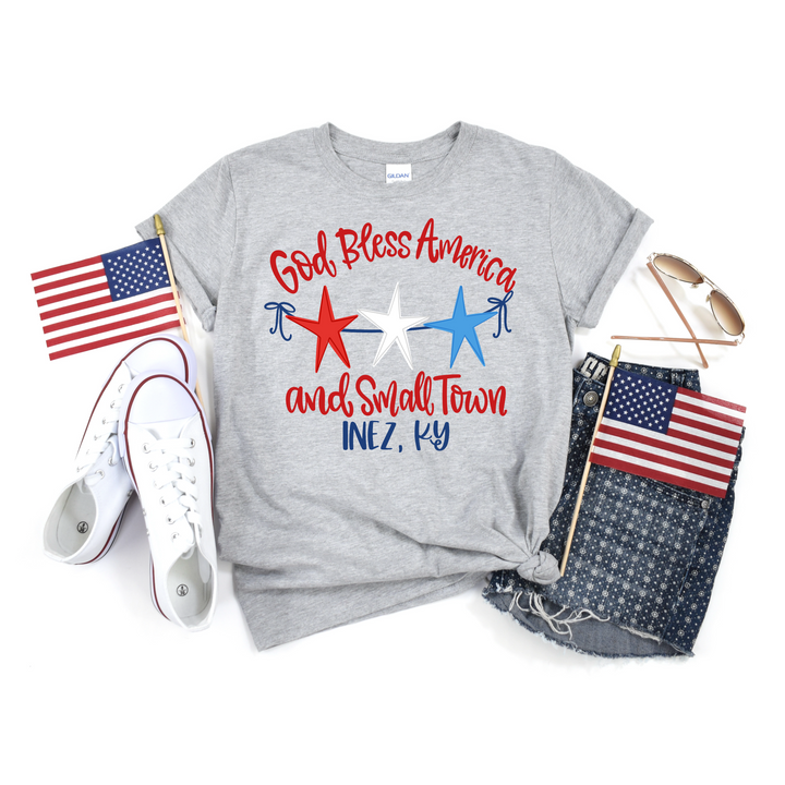 God Bless America Custom DTF Print