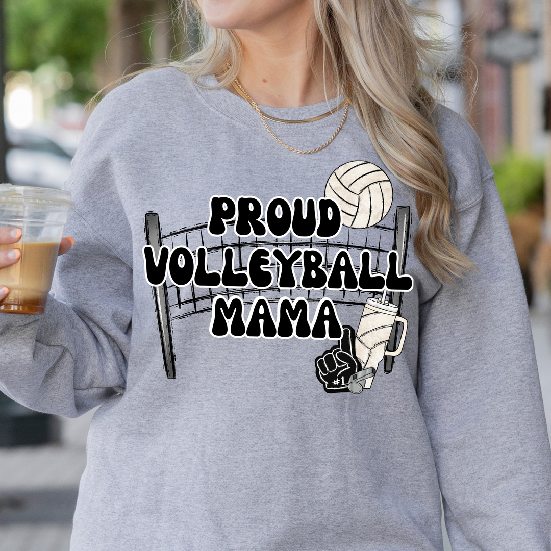 Proud Volleyball Mama DTF Print