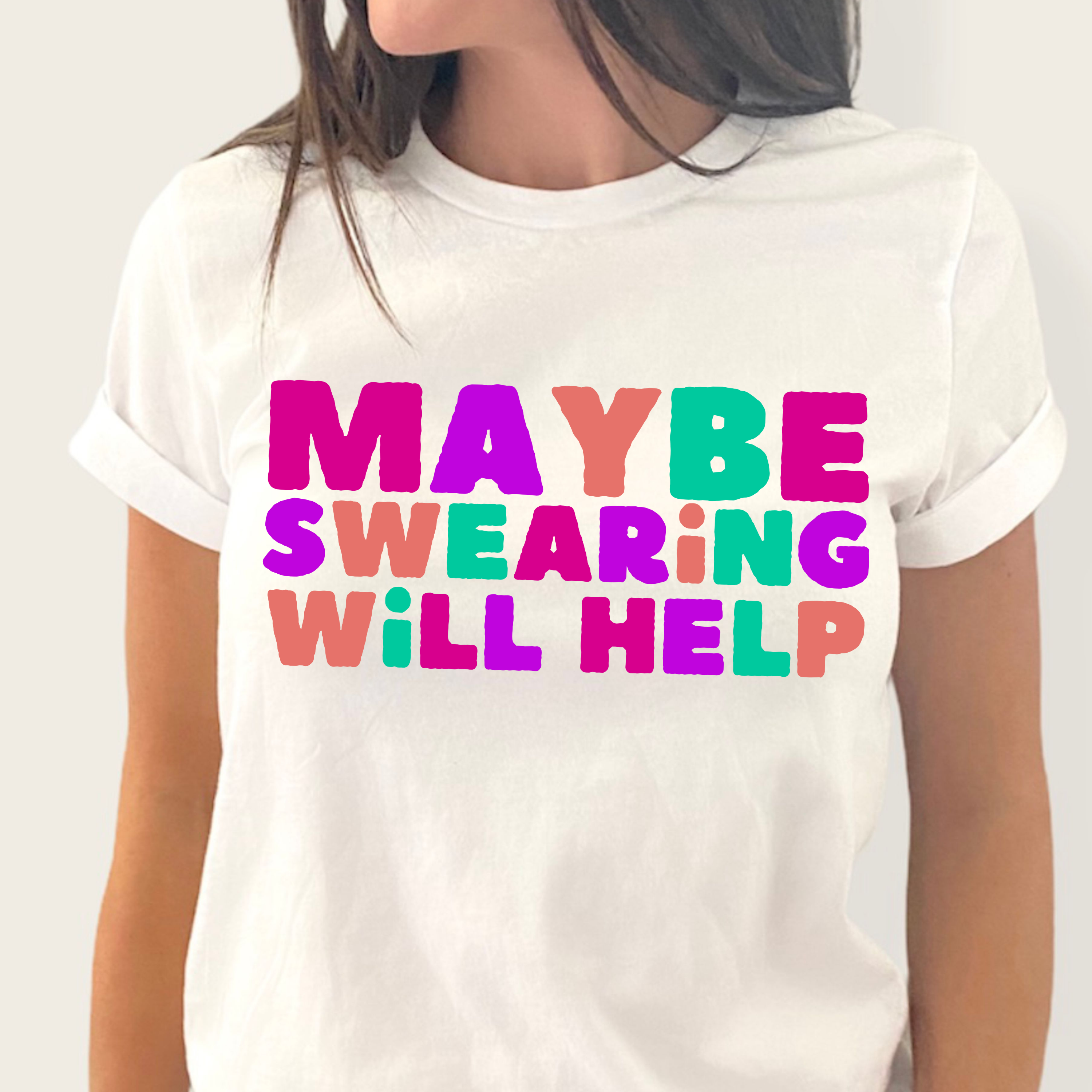 Maybe Swearing Will Help DTF Print