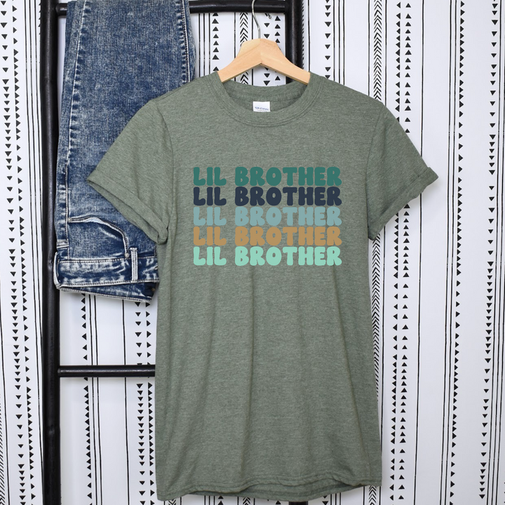 Stacked Word Brother DTF Print