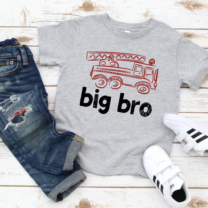 Fire Truck Bro DTF Print