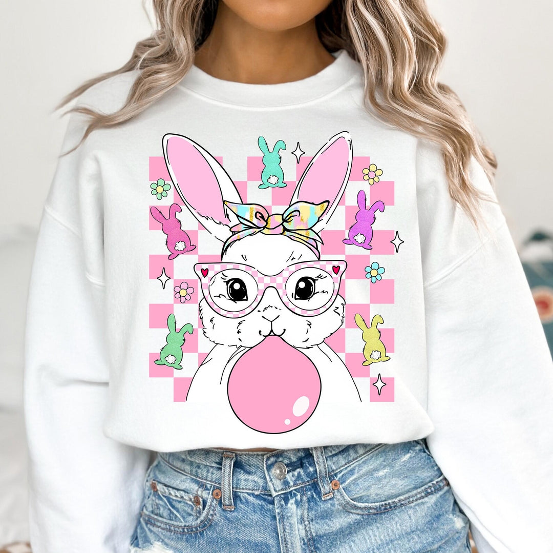 Bubblegum Bunny DTF Print