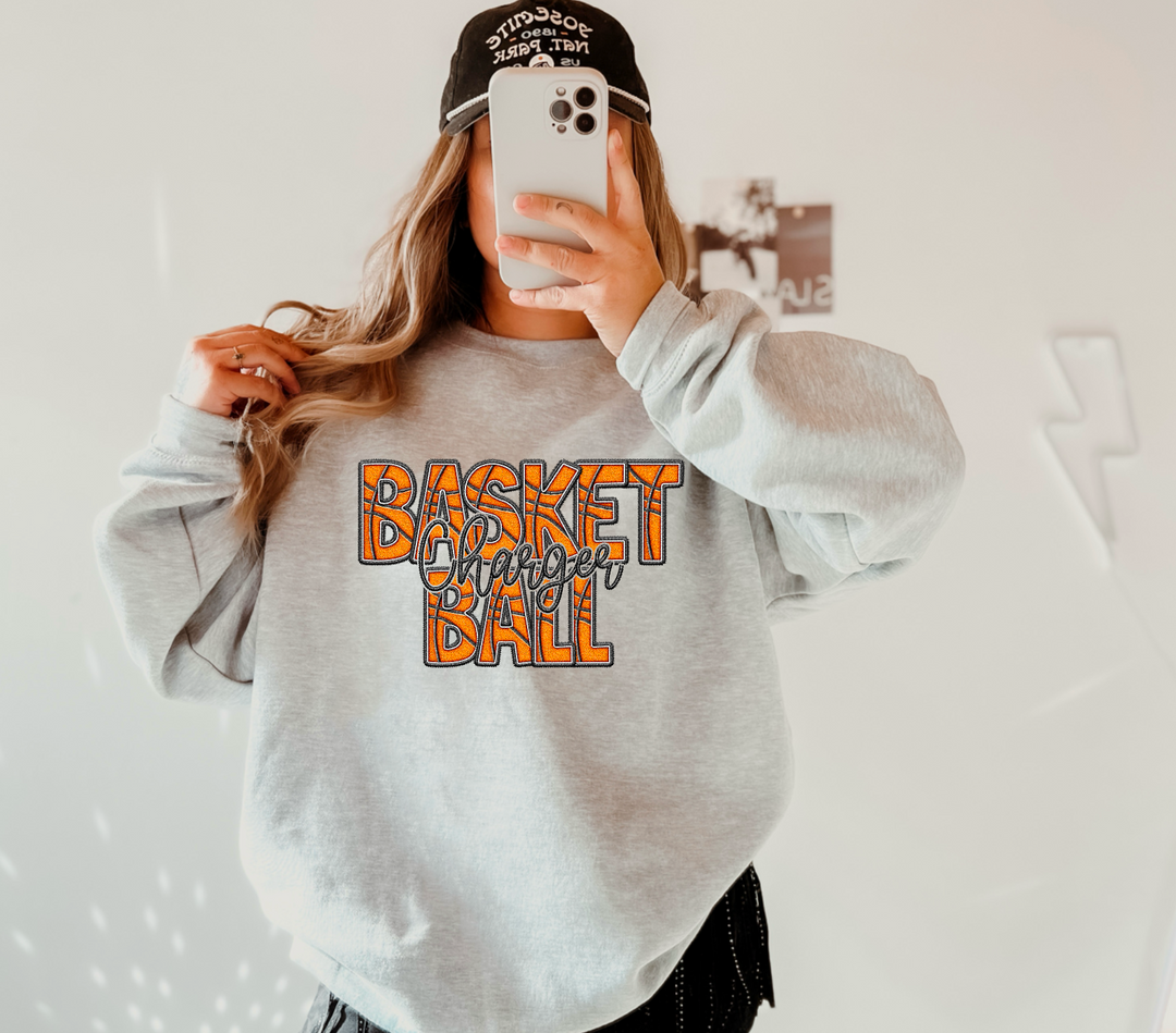 Basketball Charger DTF Print