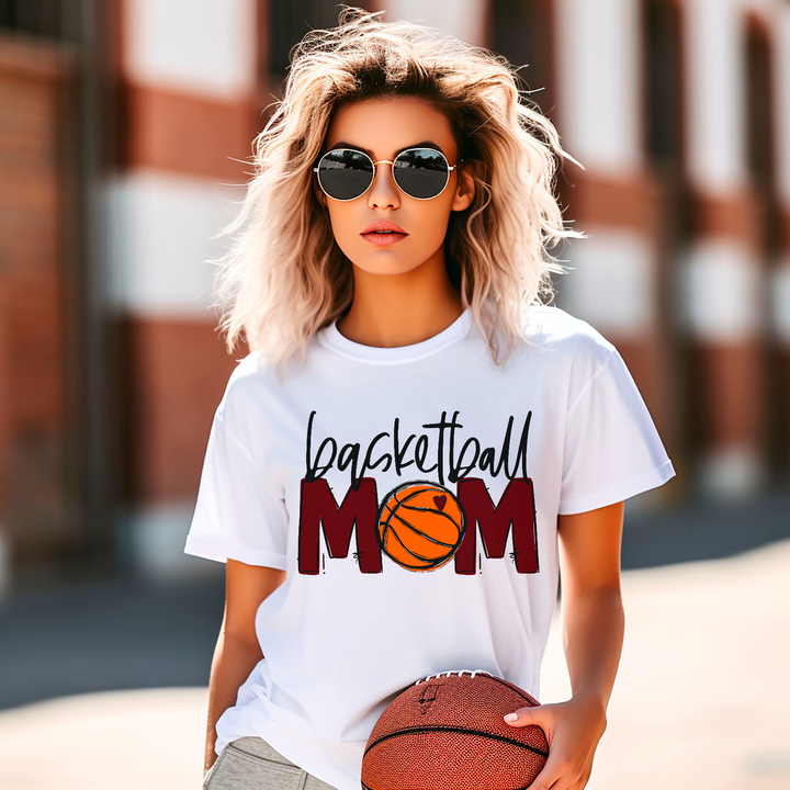 Team Go Basketball Mom DTF Print