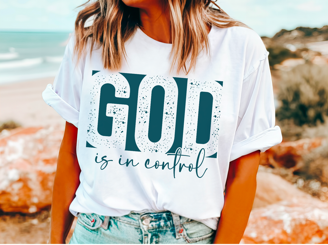 God Is In Control DTF Print