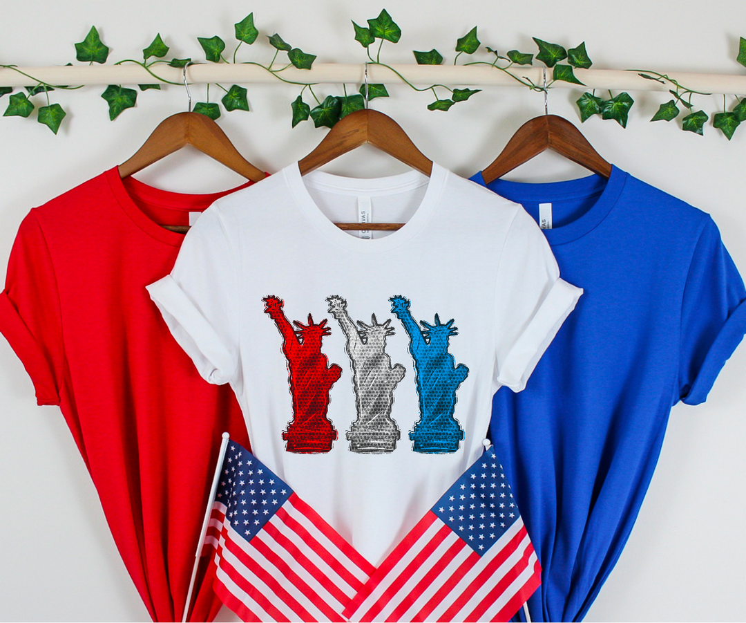 Lady Liberty DTF Print