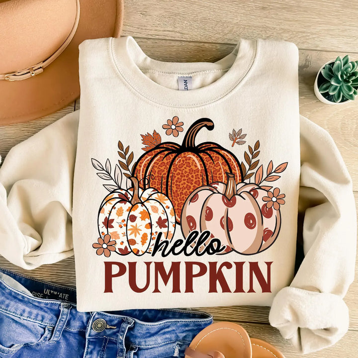 Hello Pumpkin DTF Print
