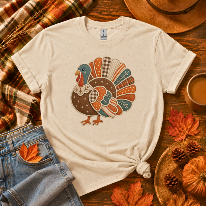 Faux Fall Applique DTF Print