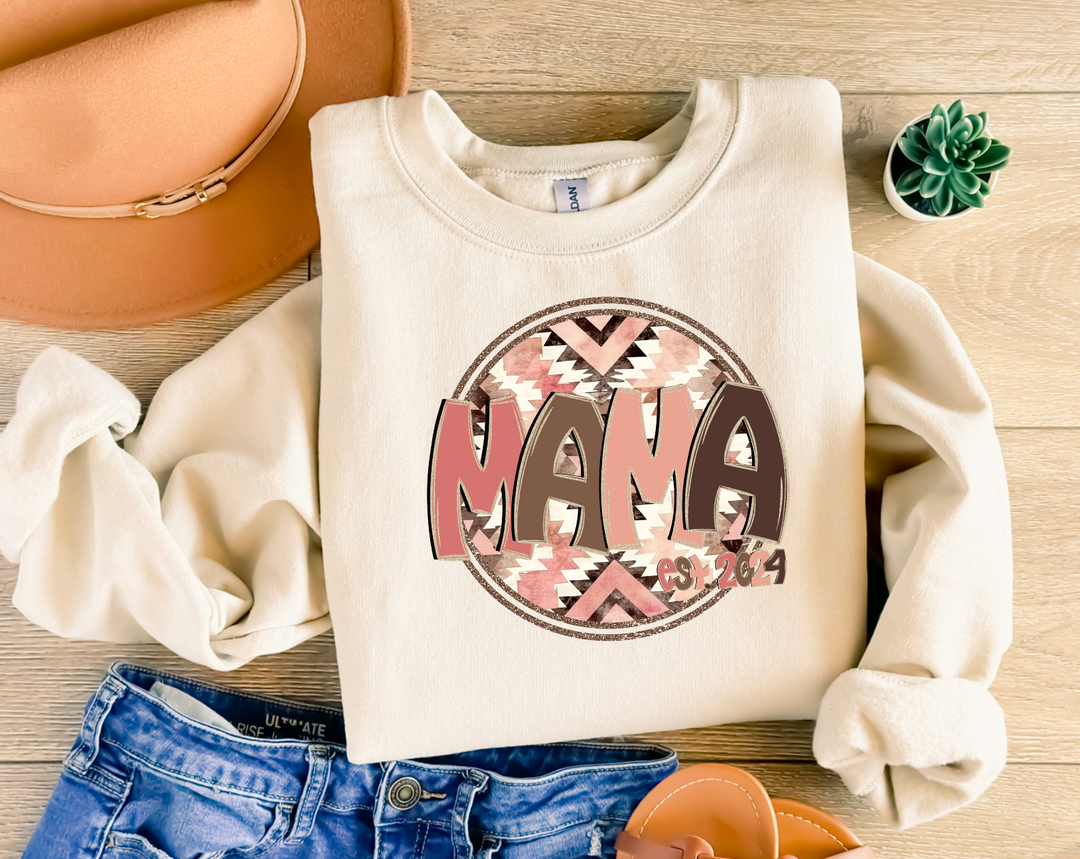 Mama Est. 2024 DTF Print