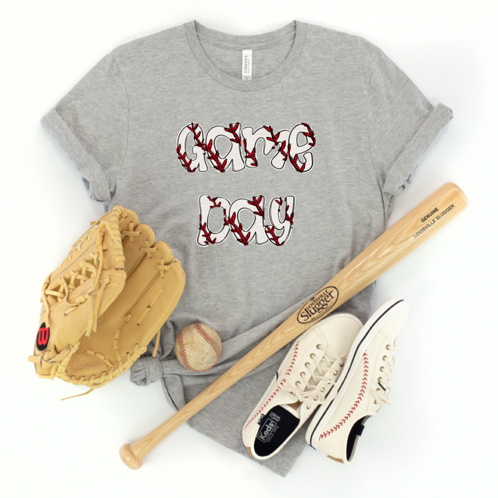 Baseball Softball Stitch DTF Print