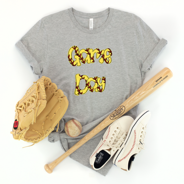 Baseball Softball Stitch DTF Print