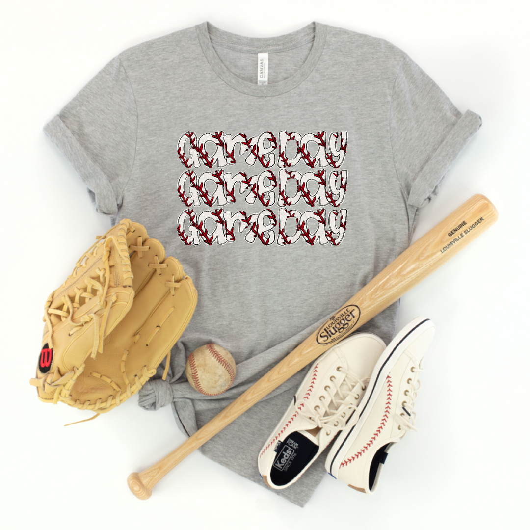 Baseball Softball Stitch DTF Print