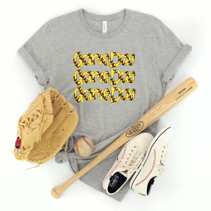 Baseball Softball Stitch DTF Print