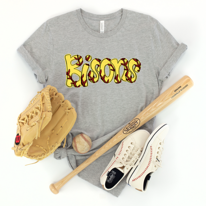 Softball Stitch DTF Print