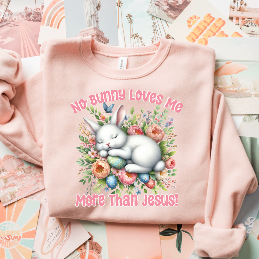 No Bunny Loves Me DTF Print