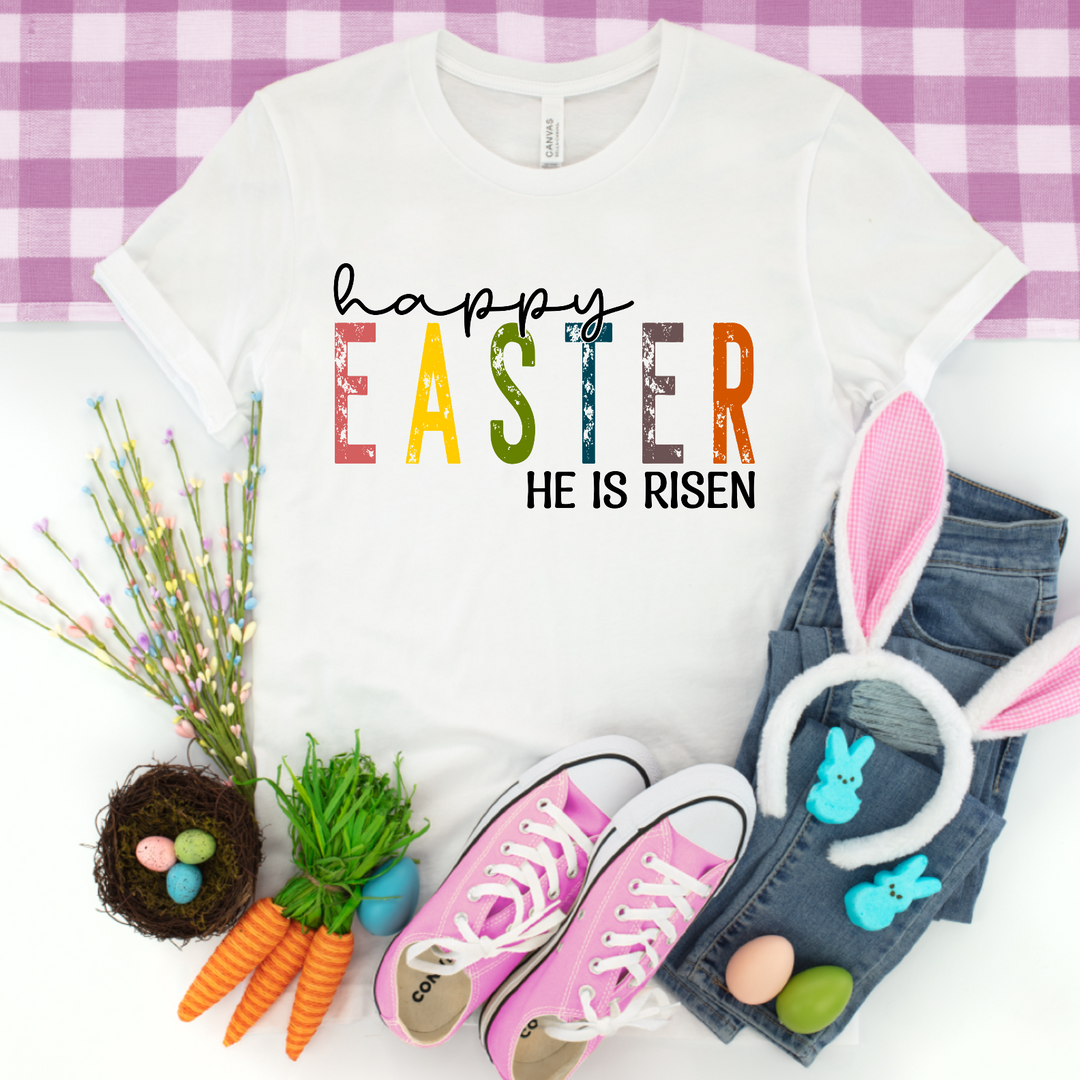 Happy Easter He Is Risen DTF Print