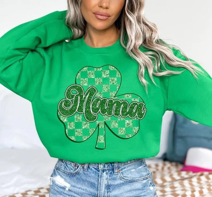 Mama Four Leaf Clover DTF Print